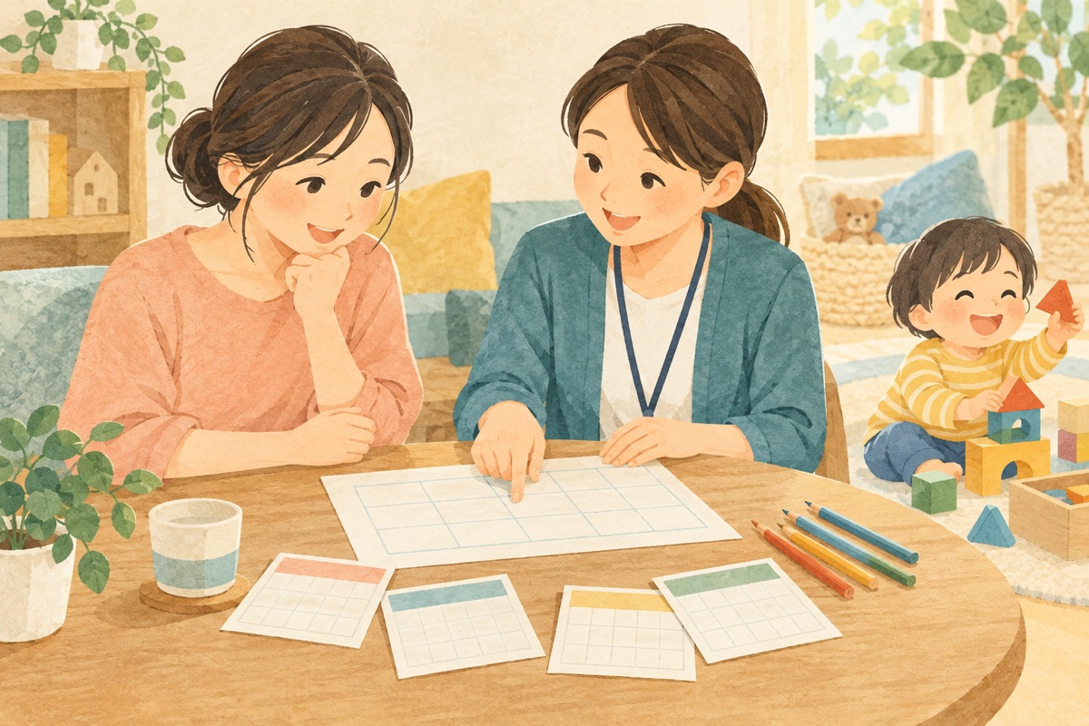 親子の暮らしと支援を考えるイメージ